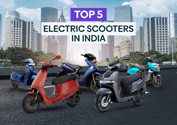 top 5 electric scooters list 2025