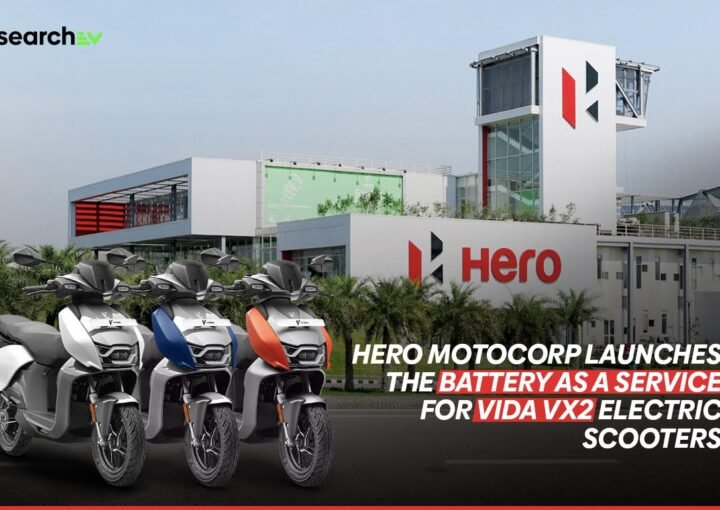 Hero Launches Battery-as-a-Service for Vida VX2 Electric Scooters