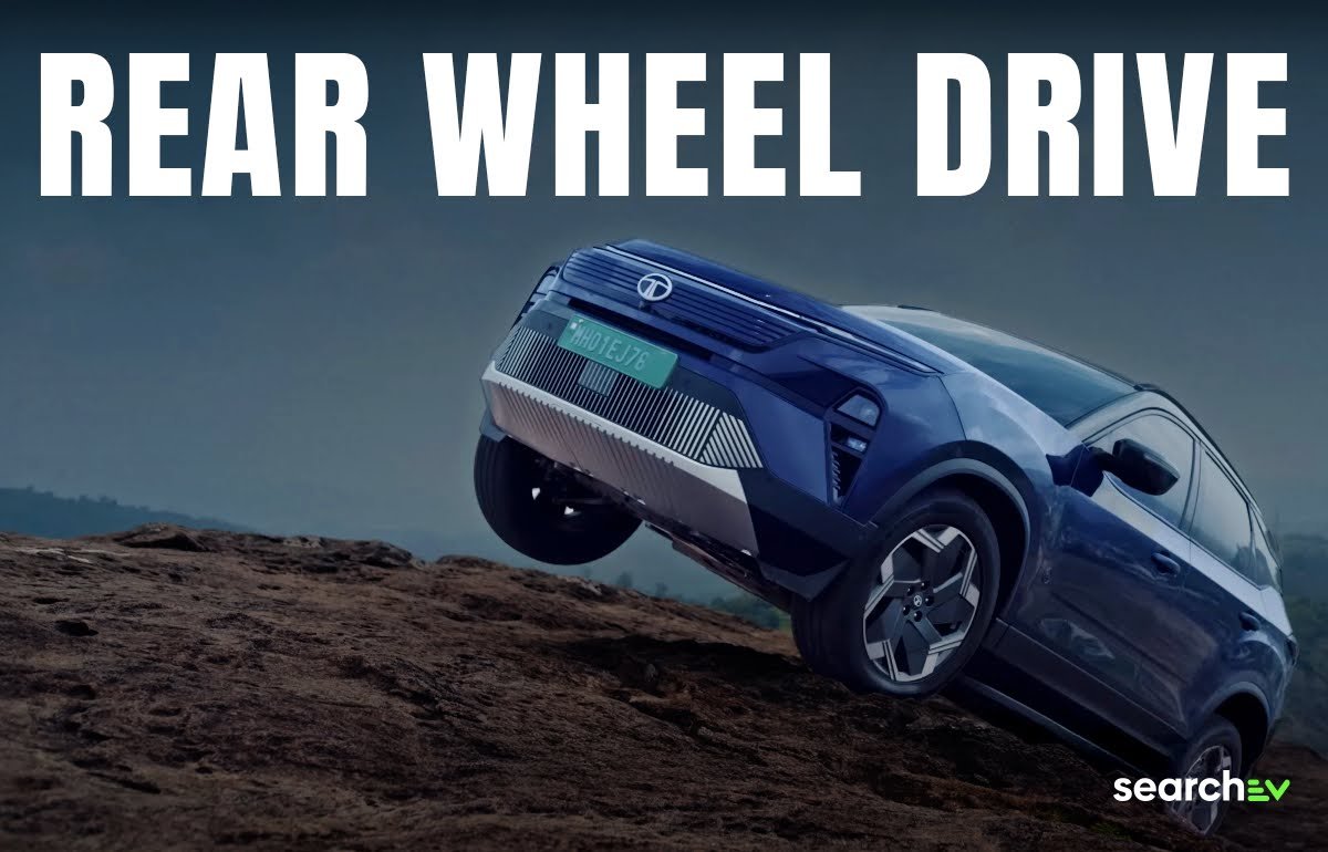 Tata Harrier EV rear wheel drive