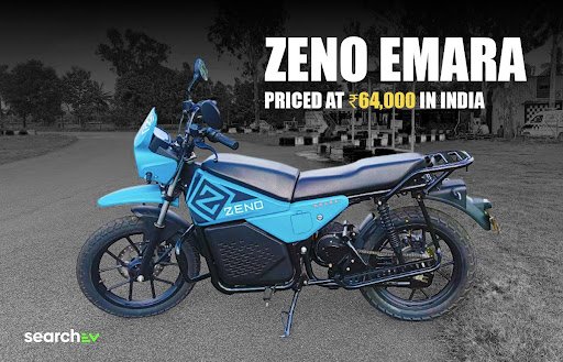 Zeno Emara Electric Motorcycle Is Priced At ₹64,000 In India